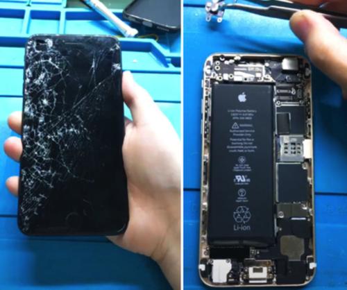 极客修大家解说iphonex手机更换屏幕多少钱